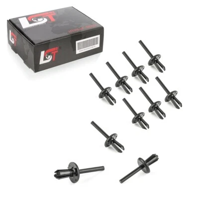 10x Para Volvo V70 II Cortavientos Deflector de agua Clips de fijación Remaches extensibles - Imagen 1 de 4