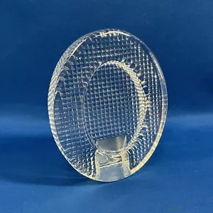Lindshammer Crystal Photo Frame - 1970's Swedish Designer - 13cm in Height - Picture 1 of 7