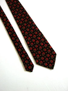 MADE IN ITALY Vintage 90 Cravatta Tie Originale 100% SETA SILK  - Picture 1 of 4