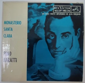 PINO BARATTI - MONASTERIO / STRADE ROMANE - RARE MEXICAN 7" SINGLE, PS - Picture 1 of 4