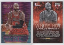 2013-14 Panini Select White Hot Purple Prizm /99 Carlos Boozer #22