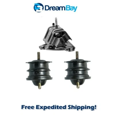 Juego de montaje de motor delantero 1993-1995 para Acura Legend 3,2 L A6554, A6515 3 piezas Foto 1 de 4