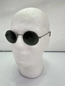 Rare Romeo Gigli Sunglasses Men Woman Guns Oval Wire Sunglasses Vintage Lennon - Picture 1 of 24