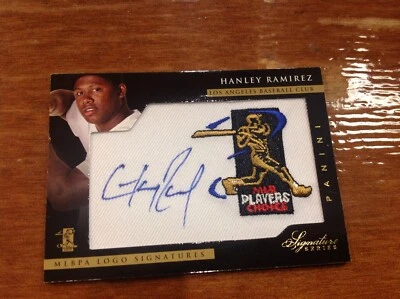 Hanley Ramírez 2012 Panini Signature Series MLBPA Logo Signatures 2/25 Foto 1 de 3