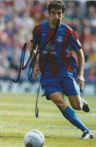 CRYSTAL PALACE: MILE JEDINAK SIGNED 6x4 ACTION PHOTO + COA - Bild 1 von 1