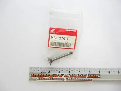 HONDA ATC70 CT70 SL70 XL70 C70 S65 NOS OEM EXHAUST VALVE 14721-087-010  jh - Image 1 of 4
