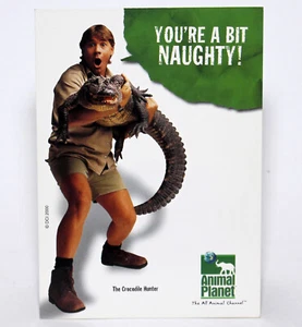 CAZADOR DE COCODRILOS Steve Irwin Programa de TV Animal Planet - Postal Max Racks Gratis - Imagen 1 de 2