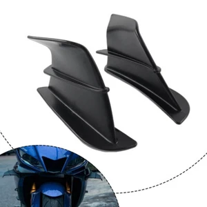Winglet Guard Air Deflector Fairing Fit SUZUKI GSXR 600 7500 1000 Matte Black ab - Imagen 1 de 12
