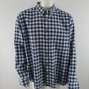 UNTUCKit Long Sleeve Button Up Shirt Mens 3XL XXXL Wrinkle Free Cotton Blue - Picture 1 of 8