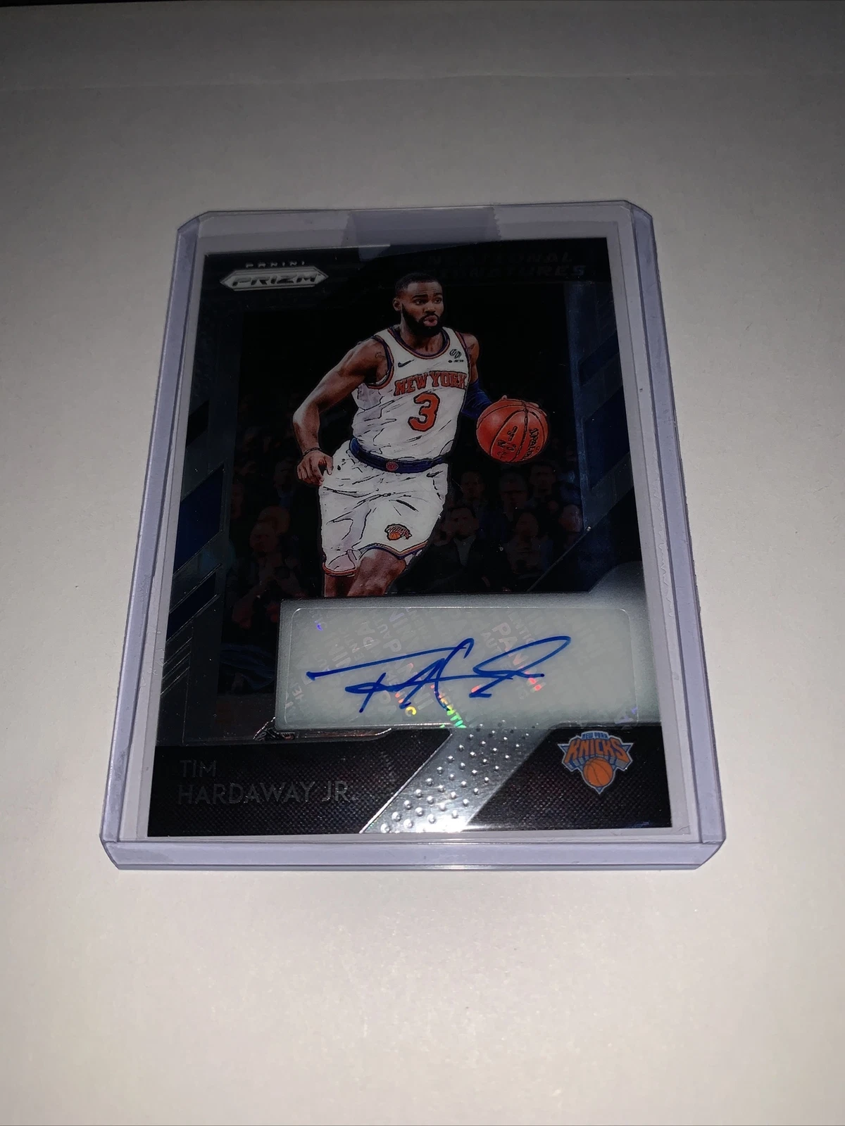 Tim Hardaway Jr Autograph. Panini Prizm 2018-2019 Sensational Signatures. Knicks