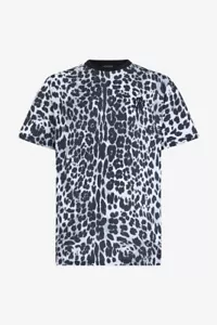 Roberto Cavalli Jaguar Skin print T-shirt - size L BRAND NEW - Picture 1 of 6