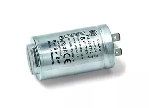 Genuine Zanussi ZDC47200W, ZDC47201W, ZDC47203W Tumble Dryer Capacitor 8uf - Picture 1 of 3