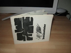 Willi Baumeister 1956 rare London exhibition catalogue Joseph Fassbender cover - Picture 1 of 11