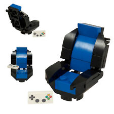 Gaming Chair Blue | Video Console Gamepad | Custom kit made with real LEGO