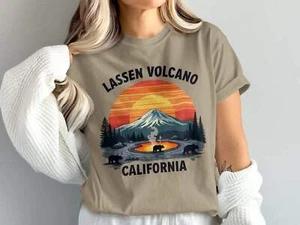 Lassen Volcano California Scenic Graphic T-Shirts - Picture 1 of 106