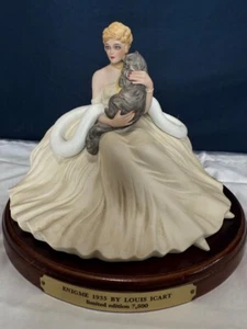 Louis Icart "Enigme" 1935 H2056 #49 of 7,500 c.1990 Dacs/Spadem - Picture 1 of 21