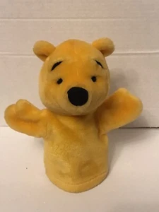 Winnie the Pooh Vintage Disney Mattel 9" Hand Puppet Plush Stuffed Animal Retro - Picture 1 of 9