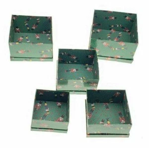 Vintage Weihnachten und Urlaub 5 Stück Geschenk Premium Boxen - Bild 1 von 8