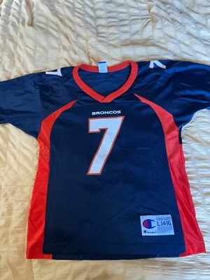 Camiseta Champion Denver Broncos John Elway #7! Talla L 14-16! NFL fútbol Foto 1 de 4