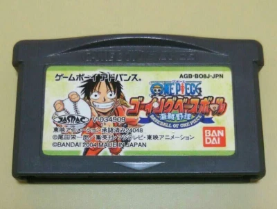 One Piece Going Baseball GBA Nintendo Gameboy Advance Japanese ver Tested - Image 1 of 2