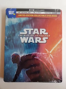 STAR WARS THE RISE OF SKYWALKER STEELBOOK (4K UHD + Blu-Ray + Digital) Sealed - Imagen 1 de 7
