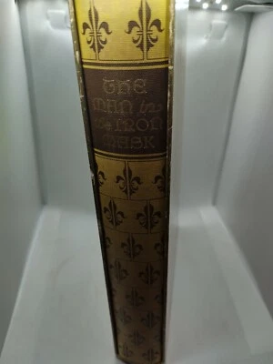 MAN IN THE IRON MASK, Alexandre Dumas, 1964 w/slip case illust, Vintage decor - Image 1 of 4