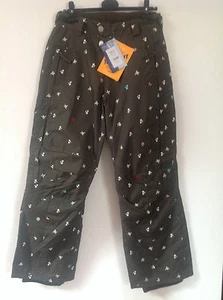 Pantalones de esquí impermeables verdes O'Neill Toraydelfy 5000 mm para mujer M £95 nuevos con etiquetas - Imagen 1 de 5