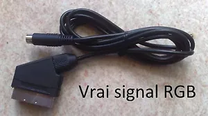 Câble vidéo RGB pour Sega Mega Drive II (2) - MD2 video péritel scart - NEUF - Picture 1 of 1