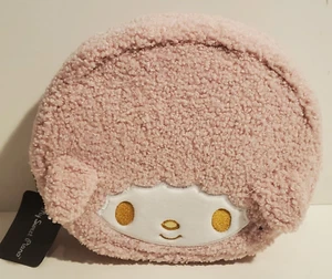SANRIO ANIME MY SWEET PIANO PLUSH SOFT ZIPPERED COSMETIC BAG PURSE TOTE BIOWORLD - Picture 1 of 5