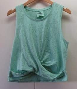 NEW Stylish Mint Sheer Crop Tank from Rockwear - Size 10 - Picture 1 of 9