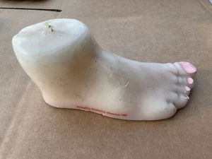 VINTAGE SILICON VALLEY OBSCURE 3M IMAGING SYSTEMS DIVISION WAX FOOT CANDLE - Picture 1 of 10