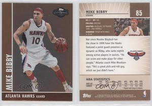 2008-09 Topps Co-Signers Bronze Foil /299 Mike Bibby #85