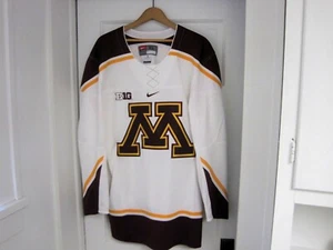 Camiseta deportiva de hockey Nike Golden Gophers de la Universidad de Minnesota auténtica nueva con etiquetas talla XL - Imagen 1 de 12