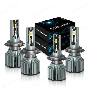 Kit de faros LED 4x 6000K bombillas de haz alto-bajo para Mercedes-Benz R350 2006-2010 - Imagen 1 de 16