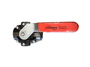 Flowserve Worcester Controls A105 316 RTFE Ball Valve 1 4446RTSE R2 - Picture 1 of 2
