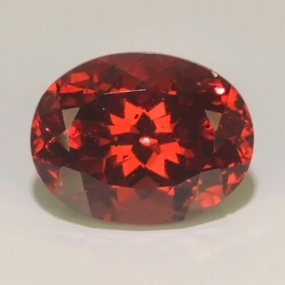 3.51 CTS RASBERRY COLOR NATURAL RHODOLITE GARNET-REF VIDEO - Image 1 of 2