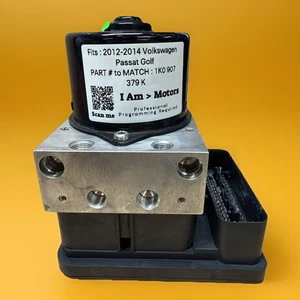 Refurbished ABS Brake Pump Module 2012 Volkswagen Passat Golf | 1K0 907 379 K - Picture 1 of 5