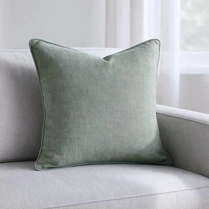 Sundour Amberley Filled Cushion Sage - Picture 1 of 4