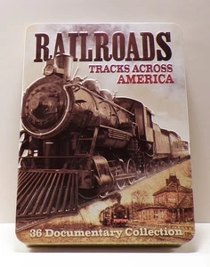 Railroads: Tracks Across America (2 DVD, Tin Box Set) 36 Documentary Collection - Bild 1 von 7