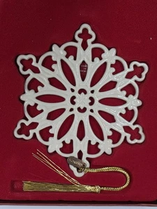 NEU Lenox China 2005 SNOWFLAKE Snow  - Bild 1 von 4