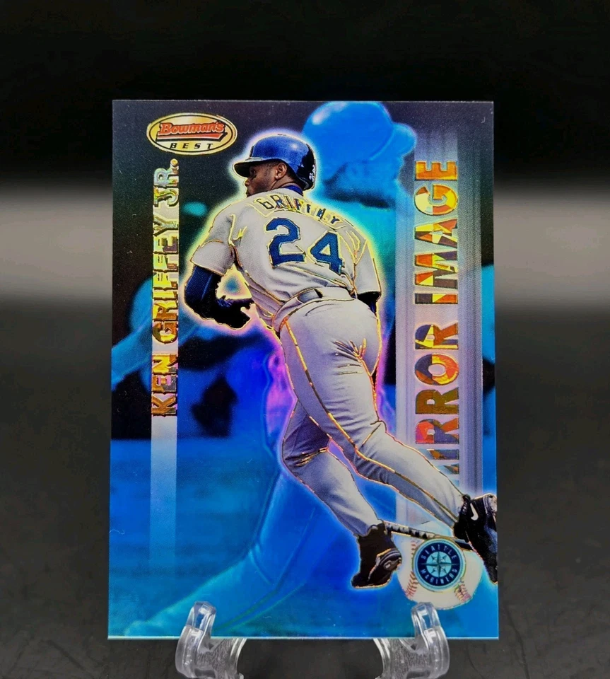 1999 年 Bowmans 最佳镜面图像 ATOMIC 折射器 Ken Griffey Jr / Mateo M2 完好  — 第 1/4 张图片