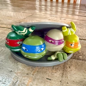 Teenage Mutant Ninja Turtles Cake Topper Manhole Nickelodeon Viacom TMNT 2013 - Picture 1 of 5