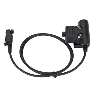 Walkie Talkie Zestaw słuchawkowy Adapter Kompaktowy przycisk Push To Talk Pasuje do HYT Hytera CB - Zdjęcie 1 z 23
