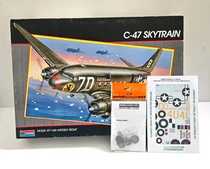 1/48 MONOGRAM C-47 SKYTRAIN + QUICKBOOST RESIN ENGINES + XTRADECAL USAAC RAAF - Bild 1 von 5