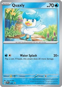 Pokemon Karte Scarlet & Violet Promo Quaxly 003 Holo - Bild 1 von 1