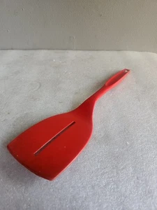 Foley 1-Slot Nylon Spatula Orange Vintage Kitchenware 11½" - Picture 1 of 15