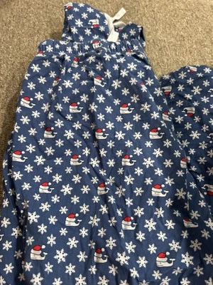 Vineyard Vines Hombres Salón Pijama Pantalones Bolsillos Navidad Azul Verde S Foto 1 de 2