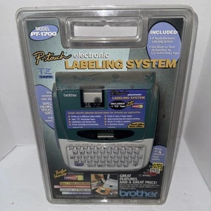 Vintage Brother P-Touch PT-1700 Electronic Labeling System Brand New Sealed NOS - Picture 1 of 8