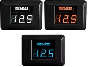 DB LINK: (BLUE) Car Audio 12 Volt DC Voltage Meter with LED Display DM12BL - Picture 1 of 5
