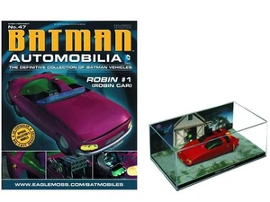 Eaglemoss DC Batman Automobilia Batmobile Magazine #47 - ROBIN #1 Robin Vehicle - Picture 1 of 2